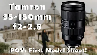 Tamron 35-150mm f2-2.8 Model Shoot POV