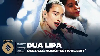 두아 리파와 함께하는 20분 : Dua Lipa - OnePlus Music Festival Edit (LIVE) [가사/번역]