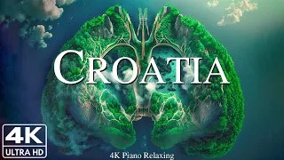 FLYING OVER CROATIA 4K UHD - Relaxing Music Along With Beautiful Nature Videos - 4K Video HD