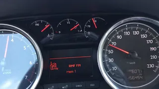 Peugeot 508 1.6 THP 156 KM HP Acceleration Przyśpieszenie