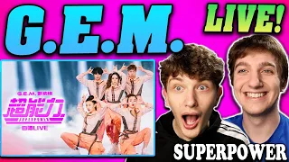 G.E.M. (鄧紫棋) - 'Superpower' Live Performance REACTION!! (為歌而讚)