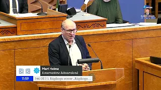 Mart Helme: Me ei saa hääletada Mihhail Korbi määramise poolt Balti Assambleesse