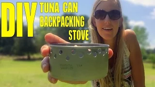 DIY Tuna Can Backpacking Stove
