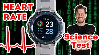 Amazfit T-Rex Pro: Heart Rate Test!