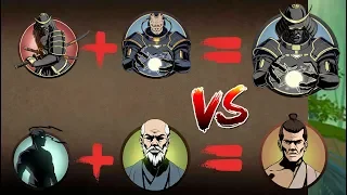 Shadow Fight 2 Vs Two Most Powerful Fusions|Titan Shogun.