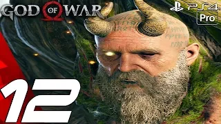 GOD OF WAR 4 - Gameplay Walkthrough Part 12 - Mountain Summit & Mimir (PS4 PRO)