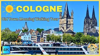 Cologne Old Town Walking Tour  - GERMANY - starting at the River Cruise Pier - May 2024