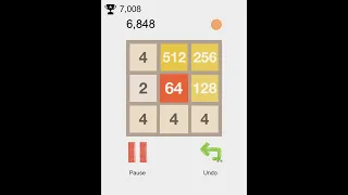 4 appears 4 times in a row in 3x3 2048 (0.01% chance if you do 4 moves)