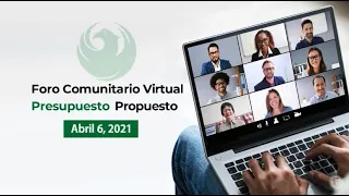 Virtual Community Budget Hearing - Spanish Community-wide - April 6, 2021