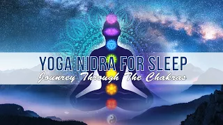 Yoga Nidra for Sleep: Journey Through The Chakras (With Delta Waves)