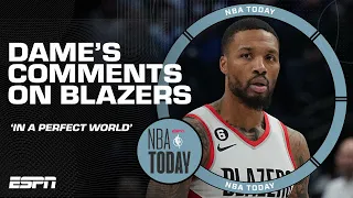 Damian Lillard would stay in Portland in a perfect world 👀 Reaction to Dame's comments | NBA Today