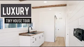Luxury 40' Shipping Container Home - Tiny House Tour
