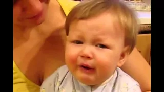 Прикольная подборка   дети едят лимон   Babies eating lemon 2015 0003