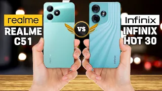 Realme C51 Vs Infinix Hot 30 Comparison.