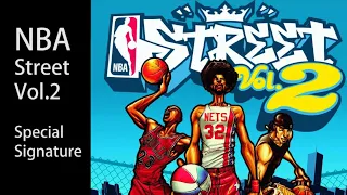 NBA Street Vol.2 signature move & dunk & lay up