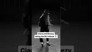 Ciara and Breezy Doing the MJ Tribute 🕺