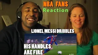 NBA Fans Reacts To 20 "LIONEL MESSI DRIBBLES THAT SHOCKED THE WORLD"