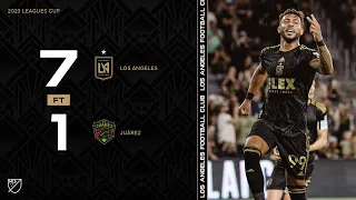 Leagues Cup Highlights | LAFC vs. FC Juárez 8/2/23