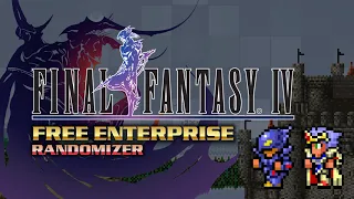 Final Fantasy IV Free Enterprise Randomizer | Need 3 Objectives for Crystal | Live Stream (pt. 1)