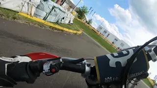 Supermoto IDM St. Wendel Qualifying Lap Onboard S4 2019