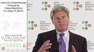 Induction Chemotherapy Followed by Chemo/Radiation for Stage III NSCLC