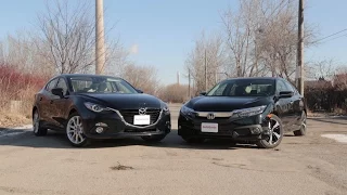 2016 Mazda3 vs 2016 Honda Civic