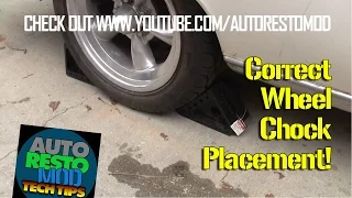 Correct Placement of Wheel Chocks Autorestomod 3 2 17 YT