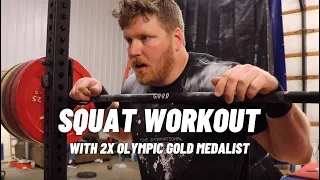 Full Squat Workout 2-Weeks Out From 2022 USATF Indoor Championships