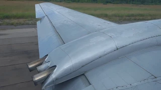 Takeoff from Krechevitsy Airport in an Il-14 (flight #1)