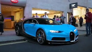 $3.5Million Bugatti Chiron arrival causes CHAOS in Central London!