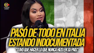 CINZIA PASÓ DE TODO EN ITALIA ESTANDO INDOCUMENTADA! TUVO QUE HACER LO QUE NUNCA HIZO EN SU PAÍS