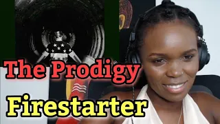 African Girl First Time Hearing The Prodigy - Firestarter