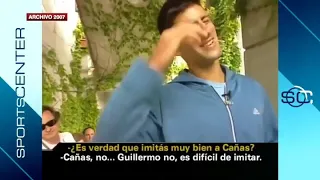 Novak Djokovic imitating great tennis players (Federer, Nadal, Roddick, Sharapova, Nalbandián)