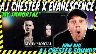 AI CHESTER BENNINGTON is SCARY! | MY Immortal W / AMY LEE ( Evanescence ) [ Reaction ]