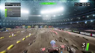 Online Race Wet Track--Monster Energy Supercross  The Official Videogame