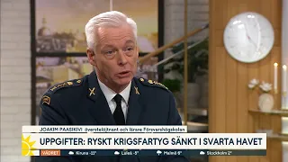 Paasikivi om Ukraina: ”Ställningskriget kommer fortsätta” | Nyhetsmorgon | TV4 & TV4 Play