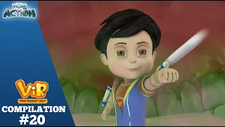 Vir The Robot Boy New Compilation | 20 | Hindi Kahani | Wow Kidz Action | #spot