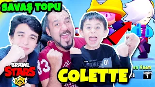 BRAWL STARS COLETTE İLE EGEMEN KAAN YARGI DAĞITIYOR! SAVAŞ TOPU! | 3 KİŞİ BRAWL STARS OYNUYORUZ!