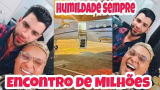 Gusttavo Lima manda Jatinho buscar Mc Ryan em São Paulo para o embaixador elétrico