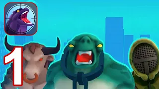 Heli Monsters - Gameplay Part 1 Level 1 to 9 ( Android,iOS )