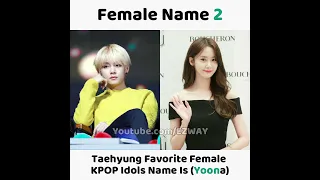 BTS Members Favorite Girls KPOP Idols NAMES! 😍💜