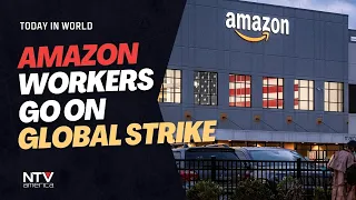 Amazon workers go on global strike