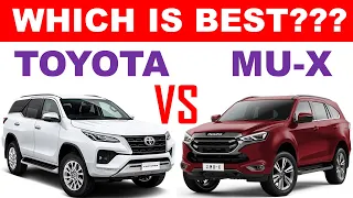 ALL NEW Toyota FORTUNER vs ALL NEW Isuzu MUX | Which one do you prefer ?