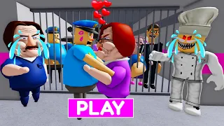 SECRET UPDATE POLICE COP FALL IN LOVE WITH BETTY GIRL OBBY ROBLOX #roblox #obby