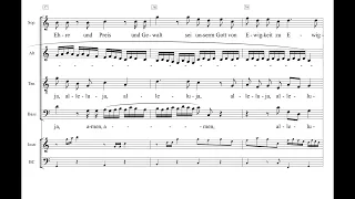 Ich hatte viel Bekümmernis BWV 21 Nr. 11 Das Lamm, das erwürget ist Einstudierung Alt