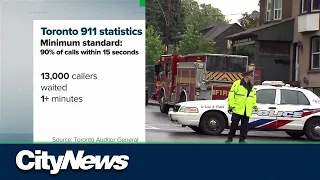 Toronto 911 callers waiting too long to speak with operator: report