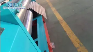 barrel corrugation machine Horizontal wave roof sheet machine