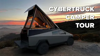 Cybertruck Prototype Camper Tour