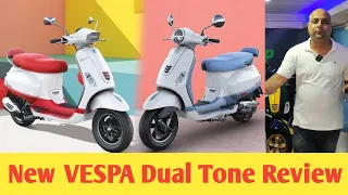 New vespa dual tone 2023 #vespa #scooty #2023