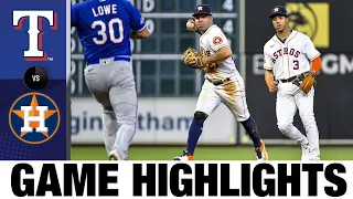 Rangers vs. Astros Game Highlights (8/9/22) | MLB Highlights
